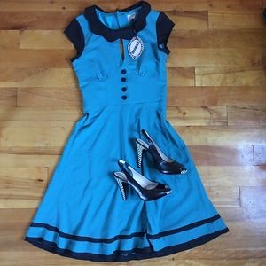 Retro Rockabilly Pin Up Modcloth Banned Dress